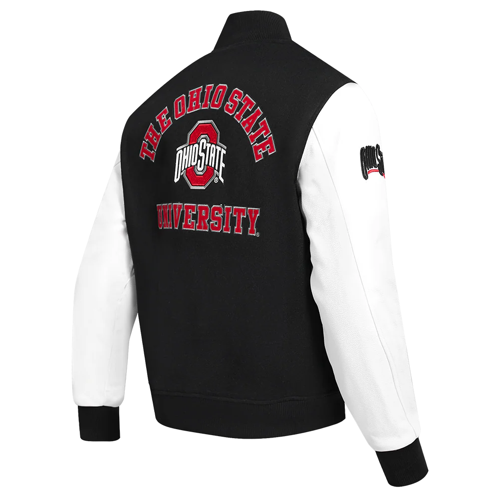 OHIO STATE UNIVERSITY CLASSIC MEN'S WOOL VARSITY JACKET