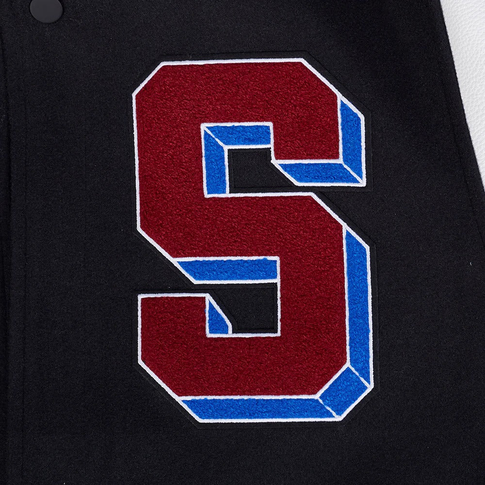 SOUTH CAROLINA STATE UNIVERSITY CLASSIC RIB WOOL VARSITY JACKET