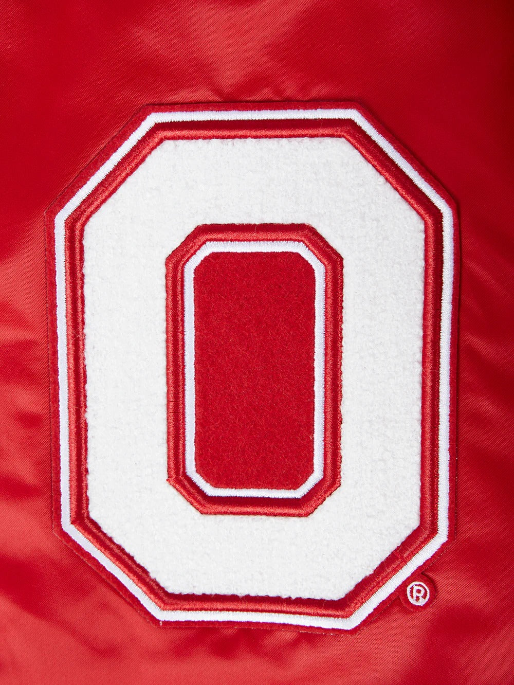 OHIO STATE UNIVERSITY CLASSIC MEN'S RIB SATIN JACKET