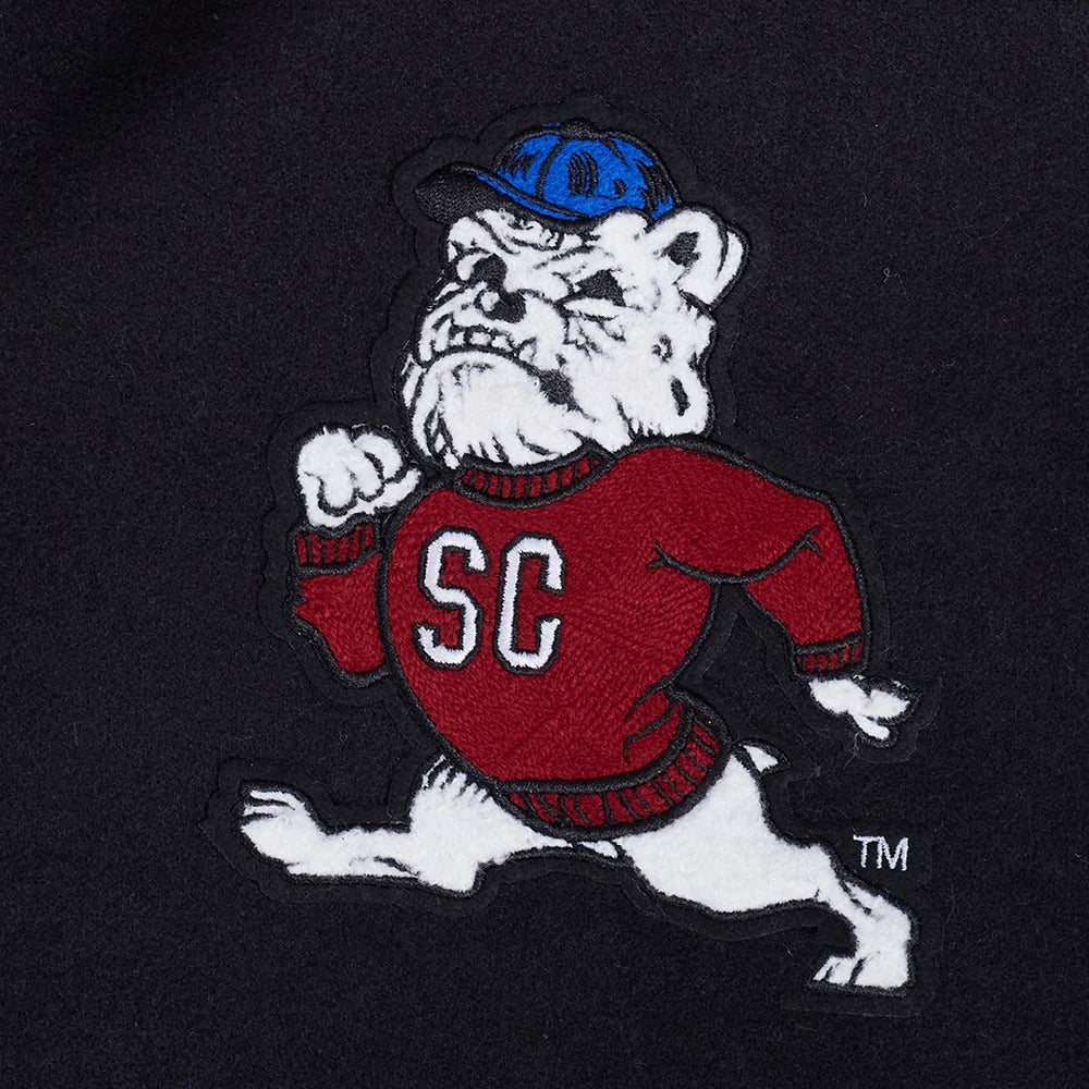 SOUTH CAROLINA STATE UNIVERSITY CLASSIC RIB WOOL VARSITY JACKET