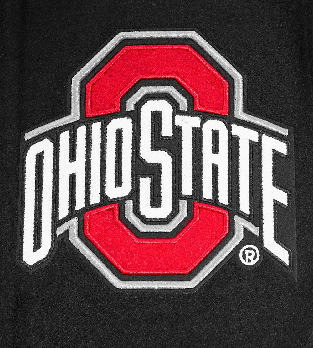 OHIO STATE UNIVERSITY CLASSIC MEN'S WOOL VARSITY JACKET