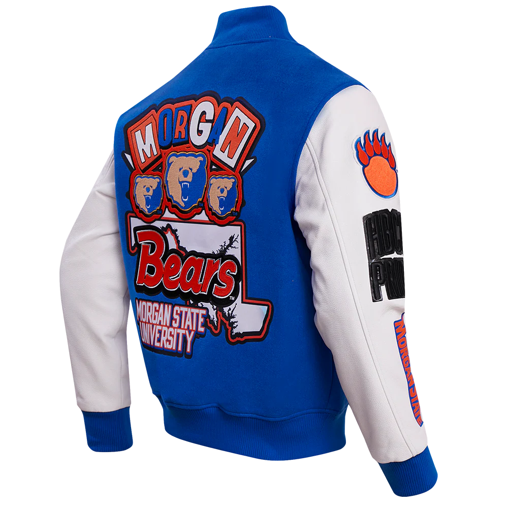 MORGAN STATE UNIVERSITY HOMECOMING MEN'S WOOL VARSITY JACKET