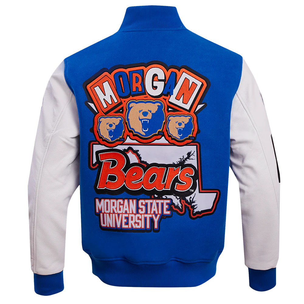 MORGAN STATE UNIVERSITY HOMECOMING MEN'S WOOL VARSITY JACKET