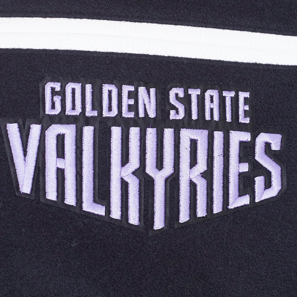 WNBA GOLDEN STATE VALKYRIES CLASSIC CHENILLE MEN'S WOOL VARSITY JACKET