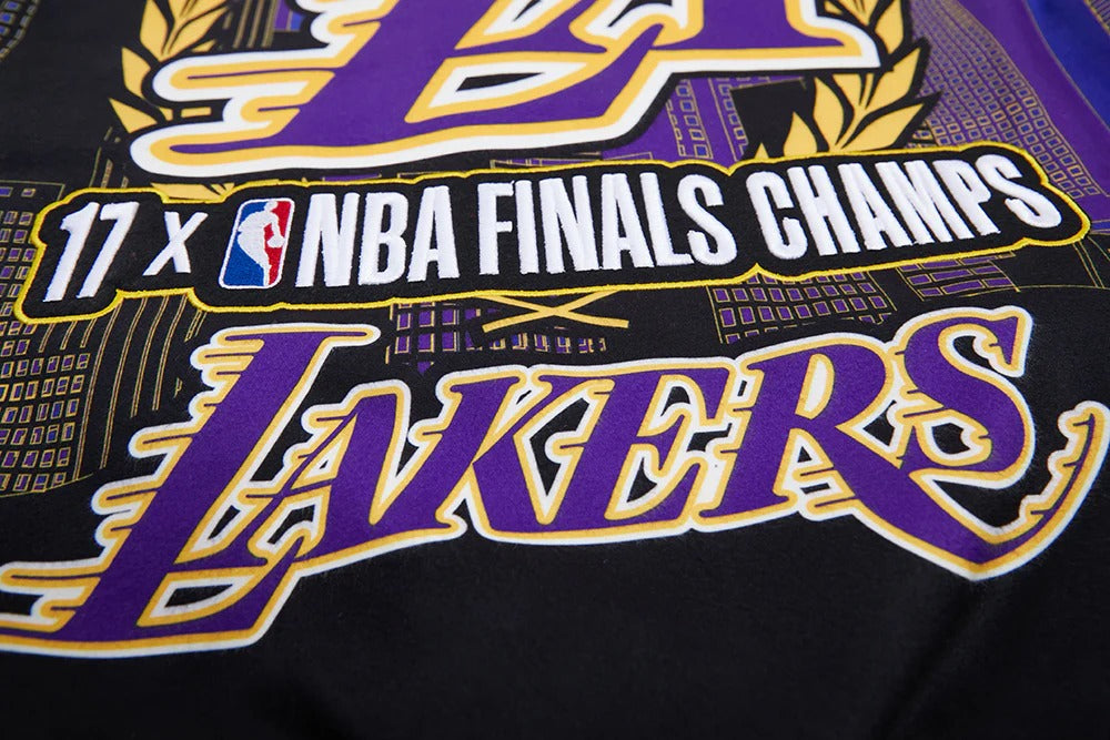 NBA LOS ANGELES LAKERS REMIX MEN'S VARSITY JACKET