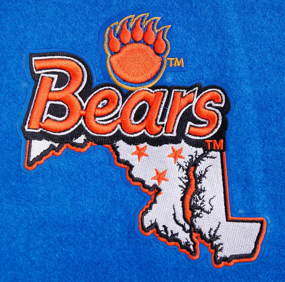 MORGAN STATE UNIVERSITY HOMECOMING MEN'S WOOL VARSITY JACKET