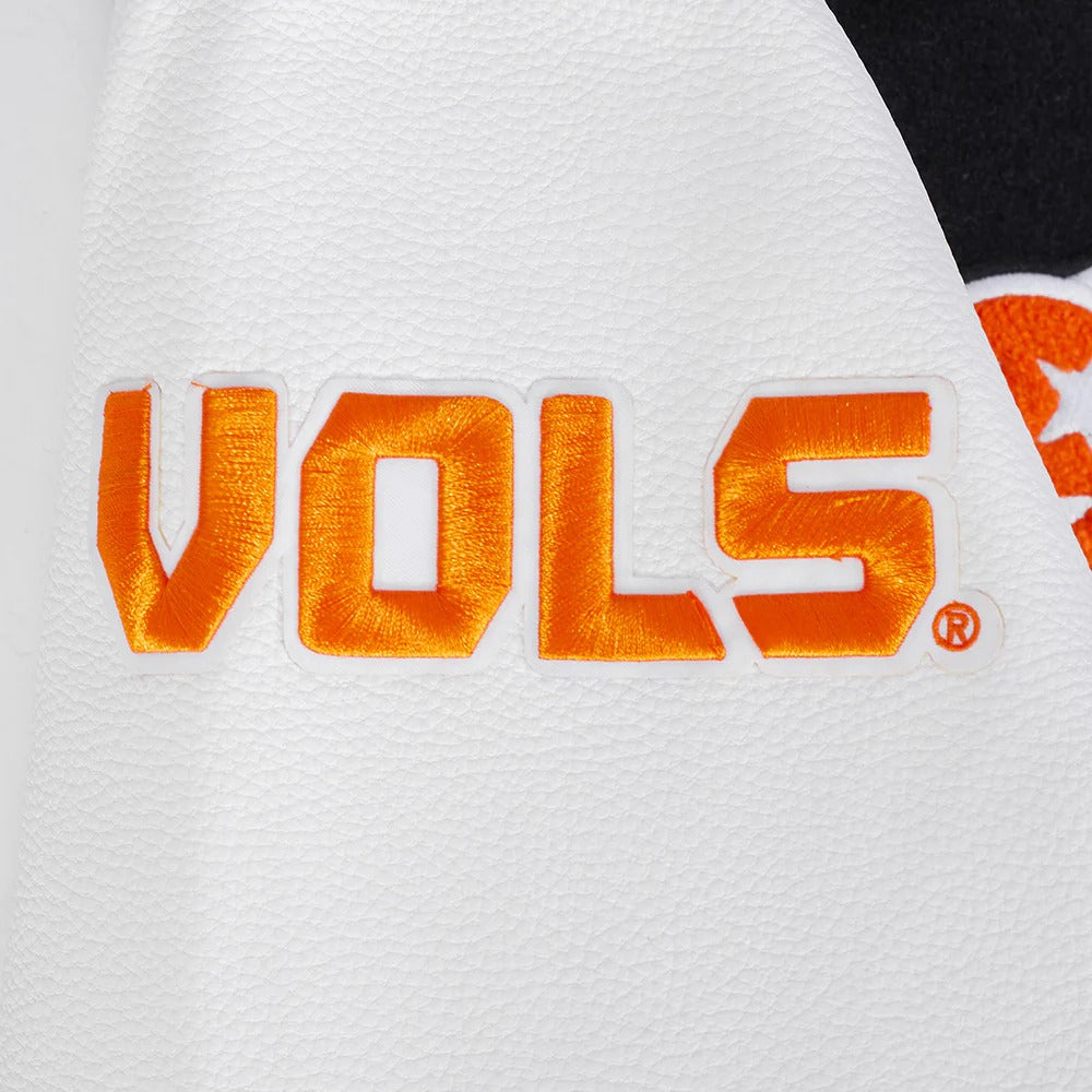 UNIVERSITY OF TENNESSEE CLASSIC MEN'S RIB WOOL VARSITY JACKET