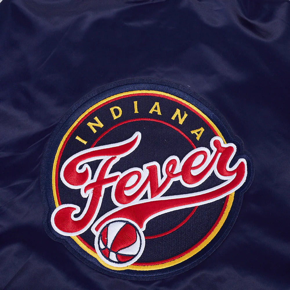 WNBA INDIANA FEVER CITY RANSOM MEN'S RIB SATIN JACKET