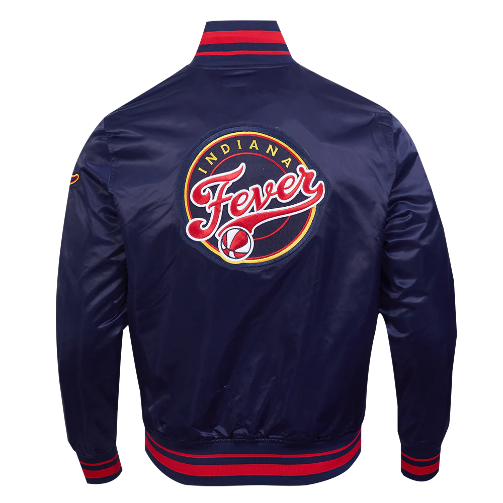 WNBA INDIANA FEVER CITY RANSOM MEN'S RIB SATIN JACKET
