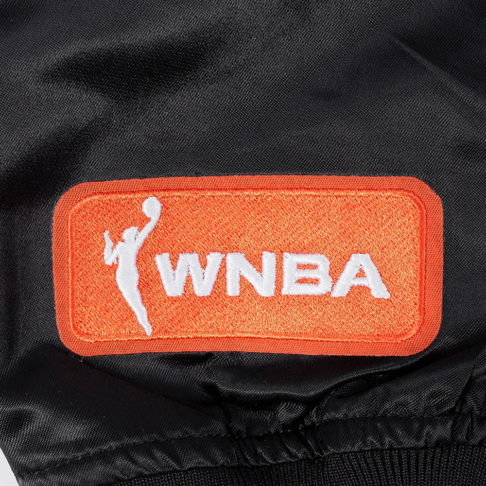 WNBA NEW YORK LIBERTY CITY RANSOM MEN'S RIB SATIN JACKET