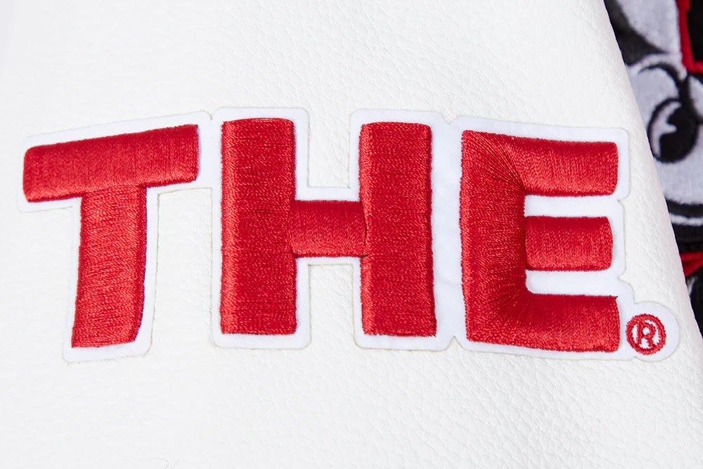 OHIO STATE UNIVERSITY CLASSIC MEN'S RIB WOOL VARSITY JACKET