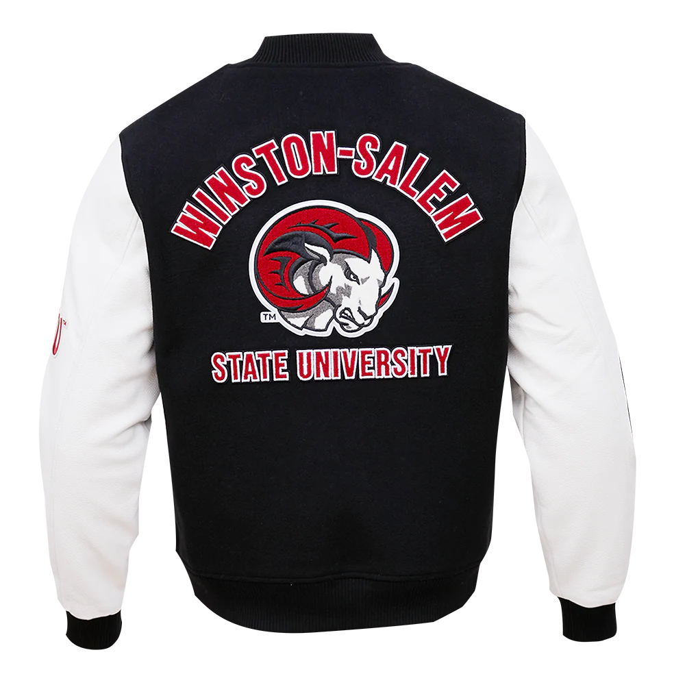 WINSTON SALEM STATE UNIVERSITY CLASSIC WOOL VARSITY JACKET