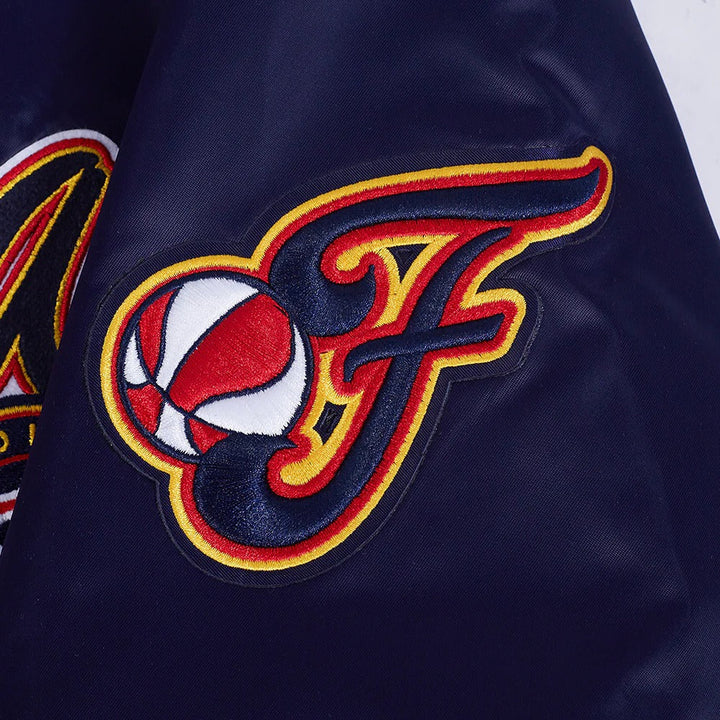 WNBA INDIANA FEVER CITY RANSOM MEN'S RIB SATIN JACKET
