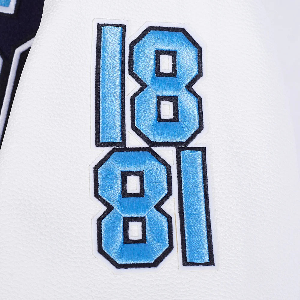 SPELMAN COLLEGE CLASSIC RIB VARSITY JACKET