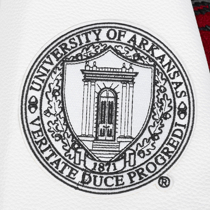 UNIVERSITY OF ARKANSAS CLASSIC MEN'S RIB WOOL VARSITY JACKET