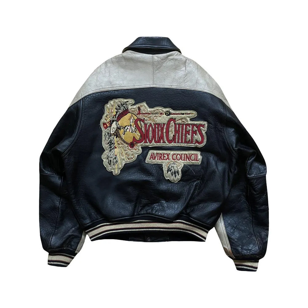 Classic Letterman Premium Varsity Jacket – Wool Body & Leather Sleeves