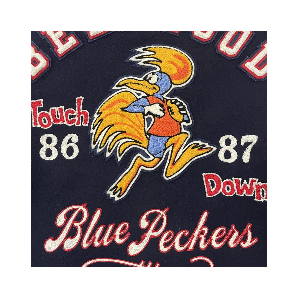 Classic Letterman Premium Varsity Jacket – Wool Body & Leather Sleeves