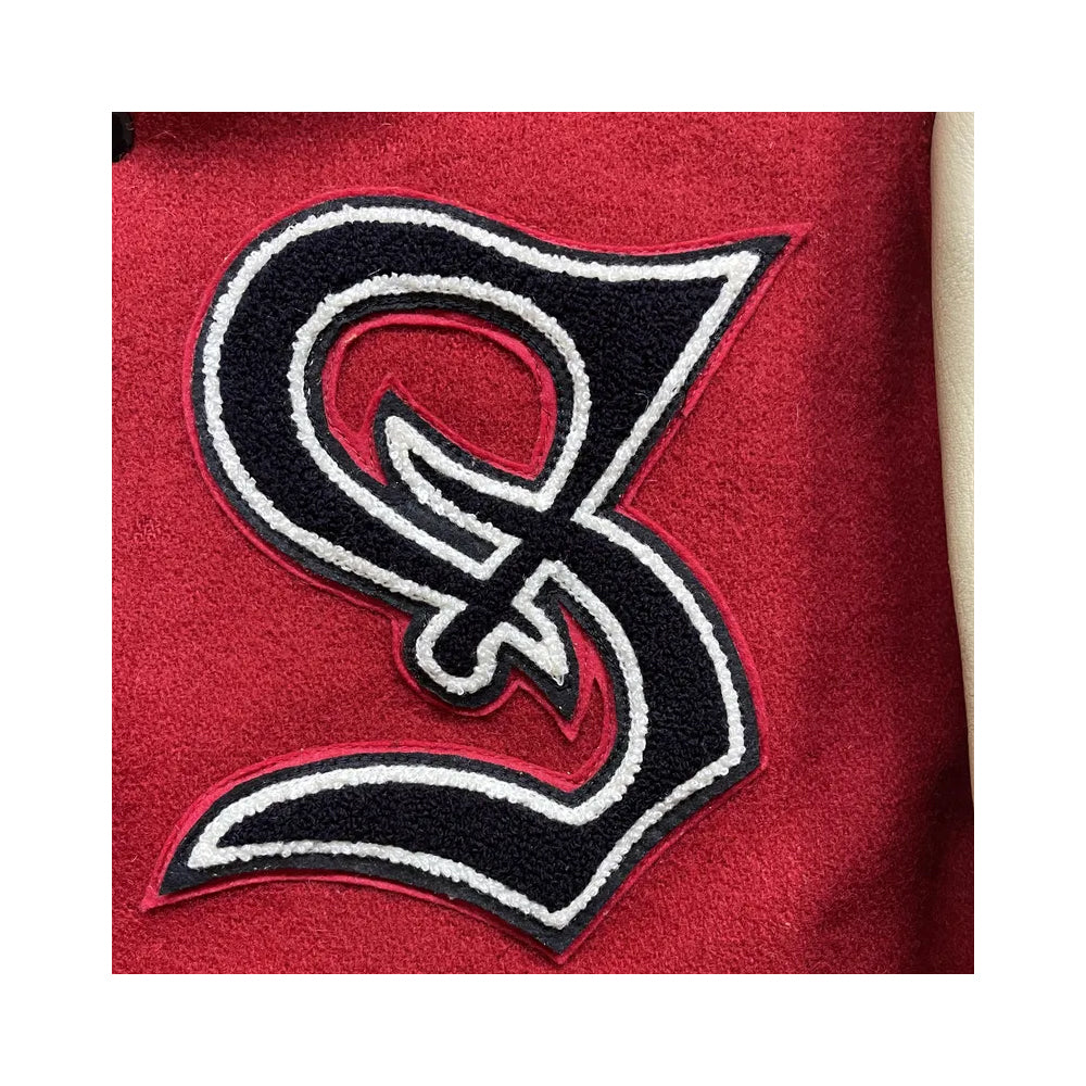 Classic Letterman Premium Varsity Jacket – Wool Body & Leather Sleeves