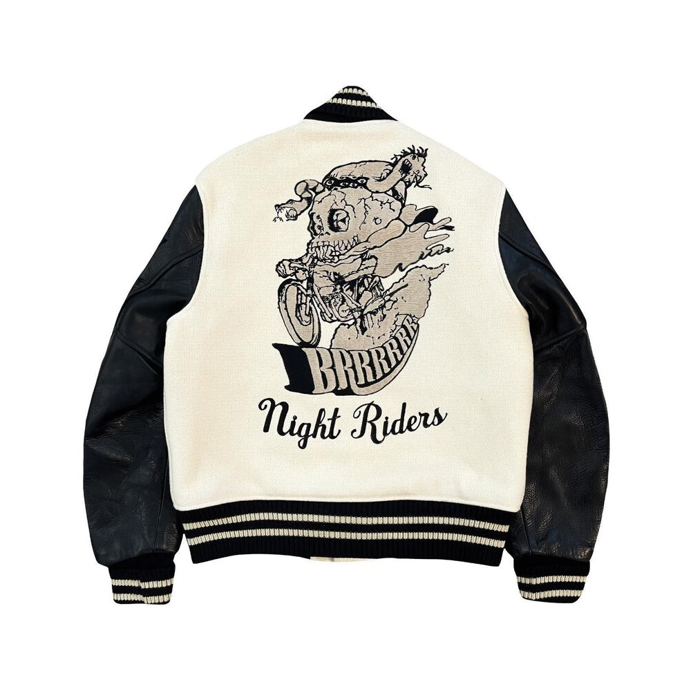 Classic Letterman Premium Varsity Jacket – Wool Body & Leather Sleeves