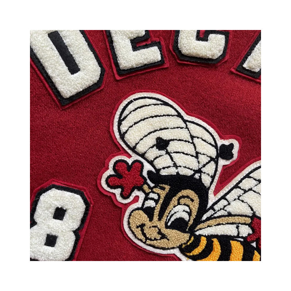 Classic Letterman Premium Varsity Jacket – Wool Body & Leather Sleeves