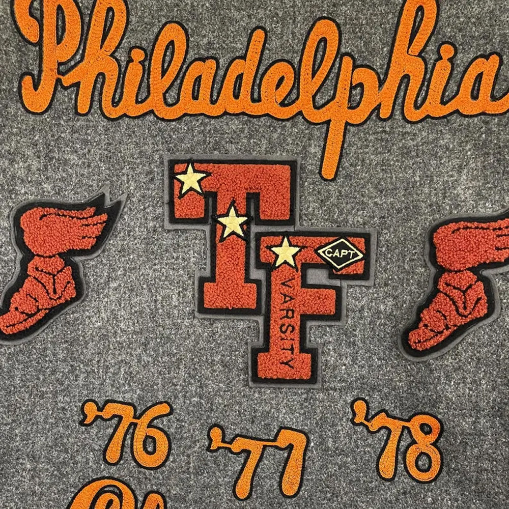 Classic Letterman Premium Varsity Jacket – Wool Body & Leather Sleeves