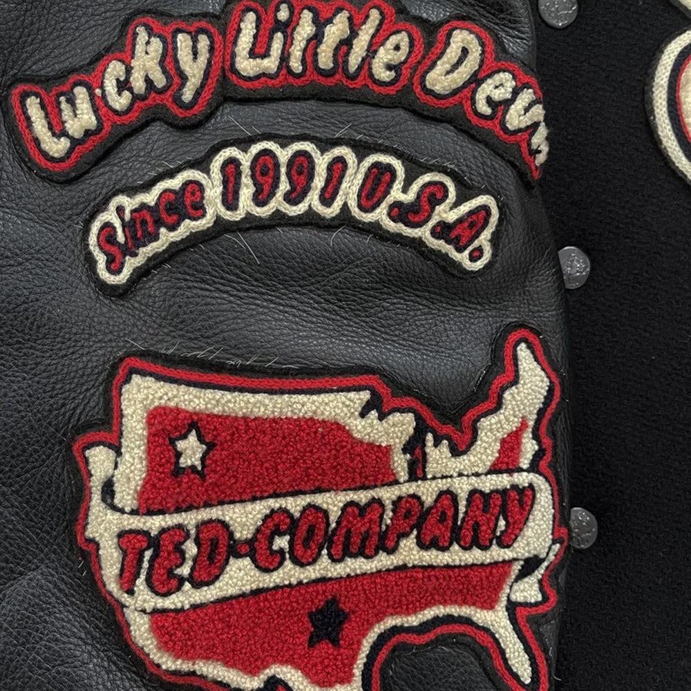 Classic Letterman Premium Varsity Jacket – Wool Body & Leather Sleeves