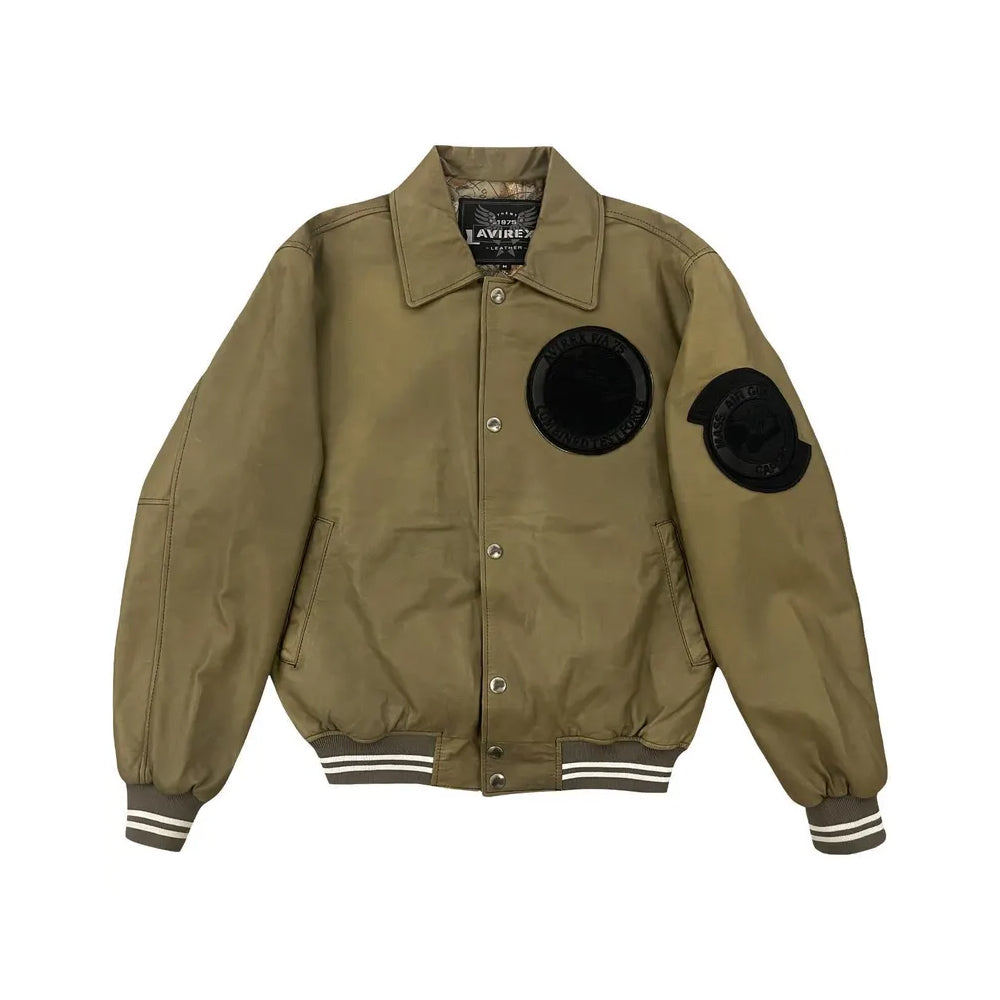 Classic Letterman Premium Varsity Jacket – Wool Body & Leather Sleeves