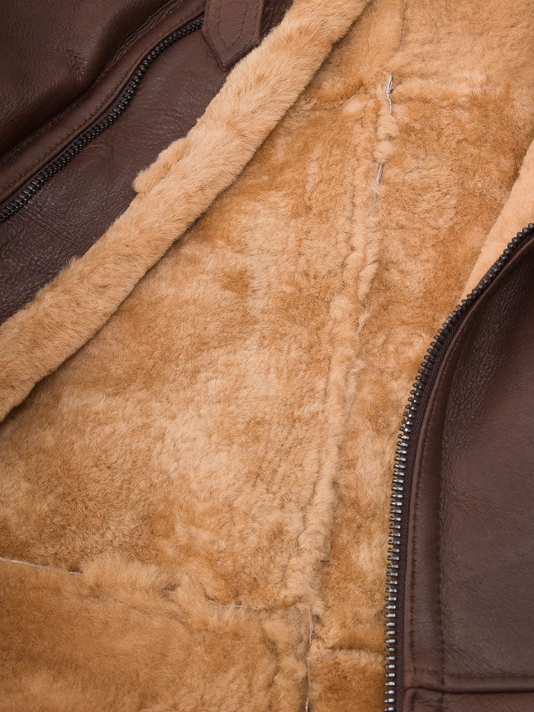 Premium Men Classic Fashion Leather Jacket with Fur Collar