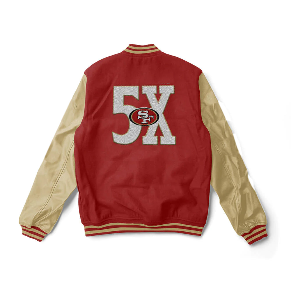 Premium Varsity Jackets For Men and Women with Leather Sleeves